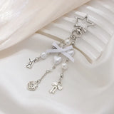 Star Charm Dangling Keychain