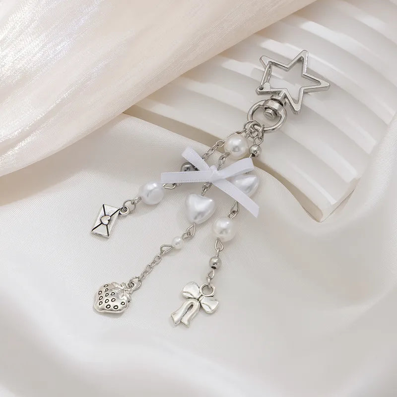 Star Charm Dangling Keychain