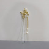 Golden Butterfly Hairpin