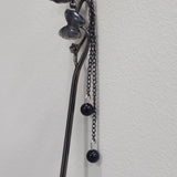 Black Rose Hairpin