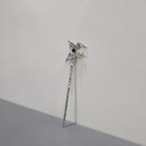 Scarlet Butterfly Hairpin