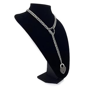Heart O-ring Slip Chain Necklace