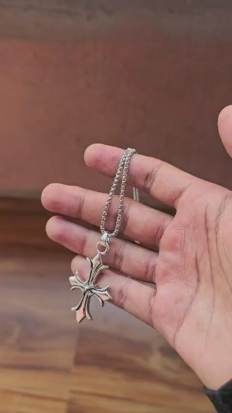 FALLEN CROSS NECKLACE