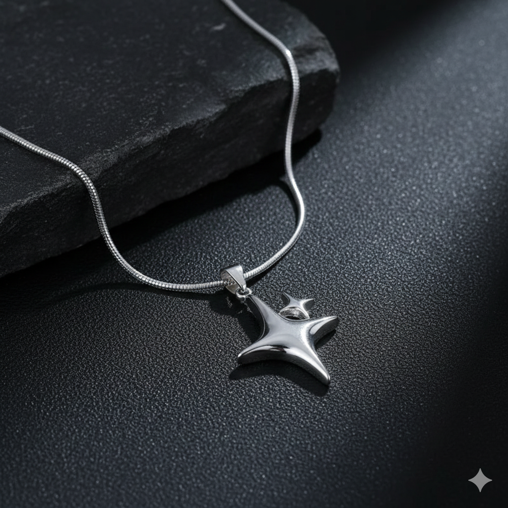 Stellar star necklace