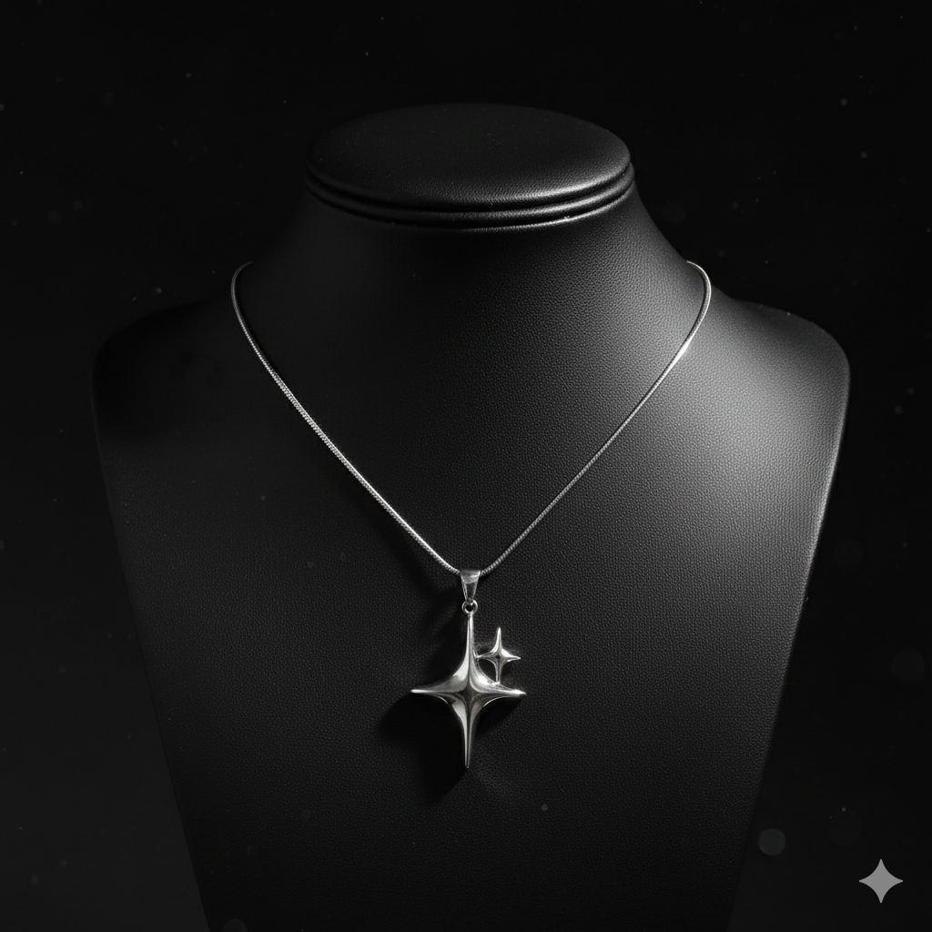 Stellar star necklace
